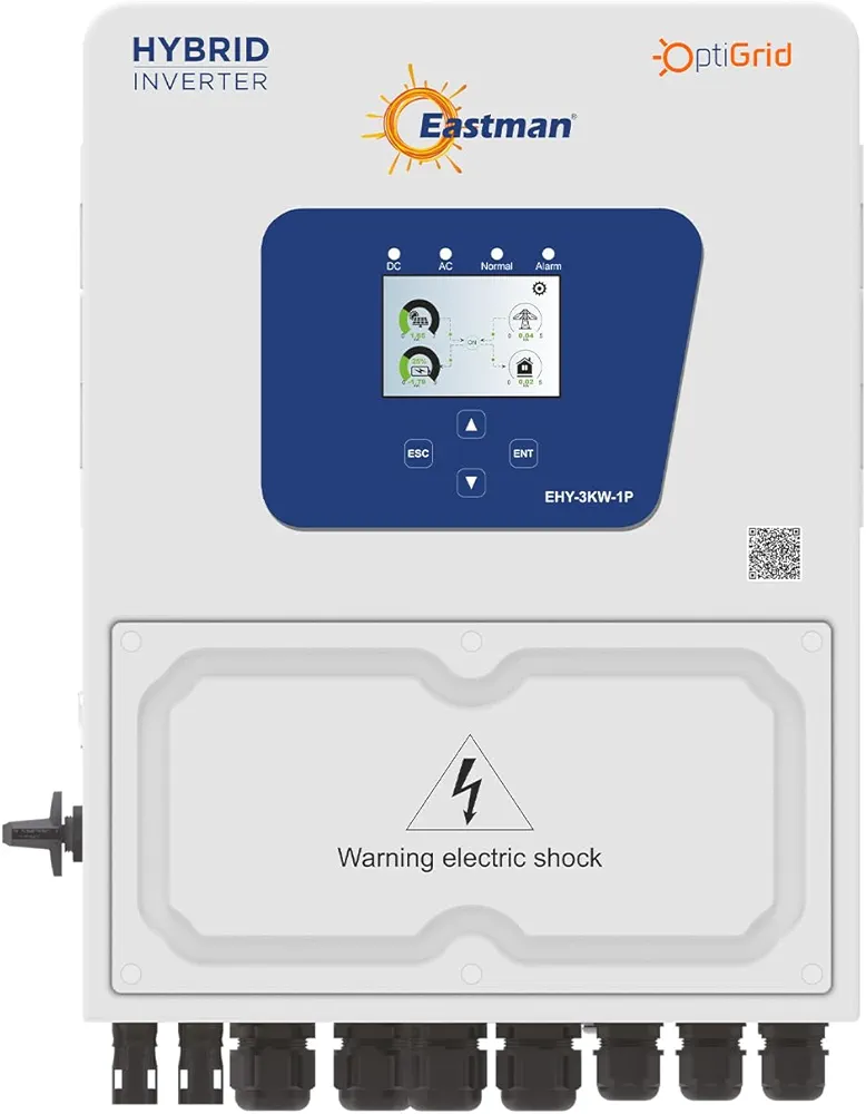 Eastman EHY-3KW-1P Hybrid Solar Inverter (3kW / 48V Single Phase)