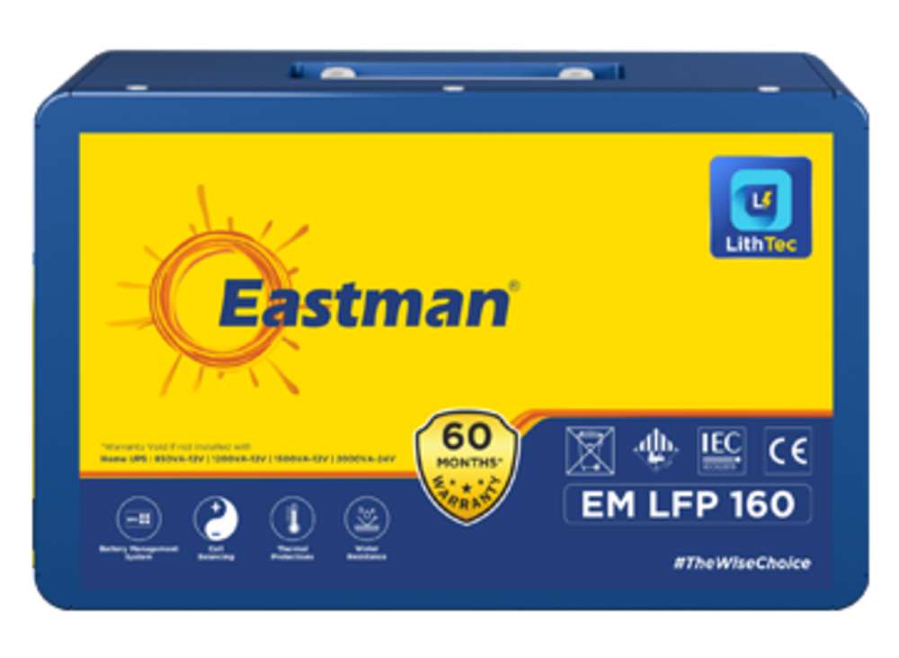 Eastman EM LFP 160 100Ah Lithium LiFePO4 Solar Battery